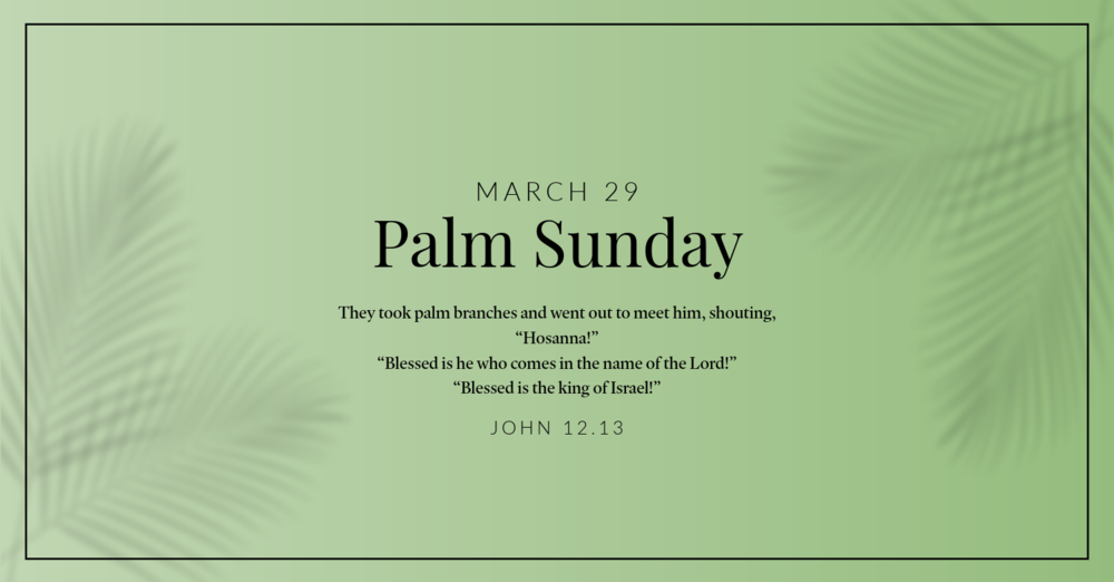 Palm Sunday