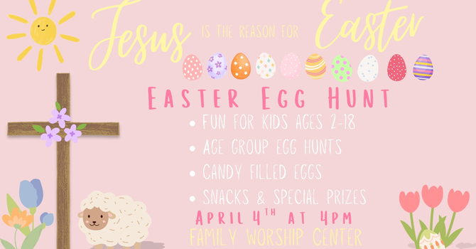 Jesus is the reason for Easter