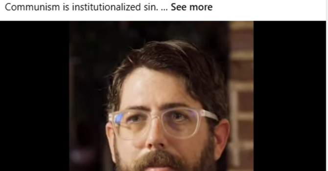 Communism is Institutionalized Sin