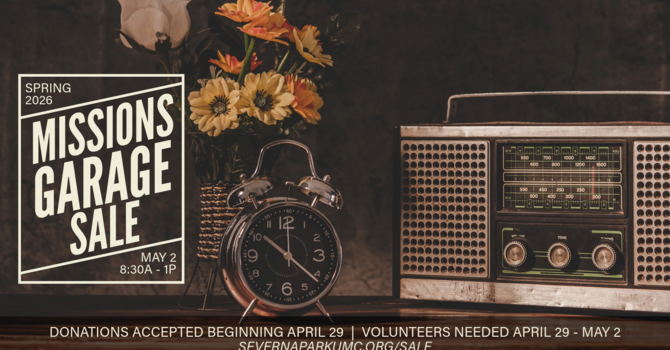 Spring Missions Garage Sale