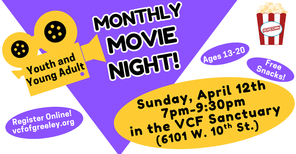 Youth & Young Adults Movie Night!