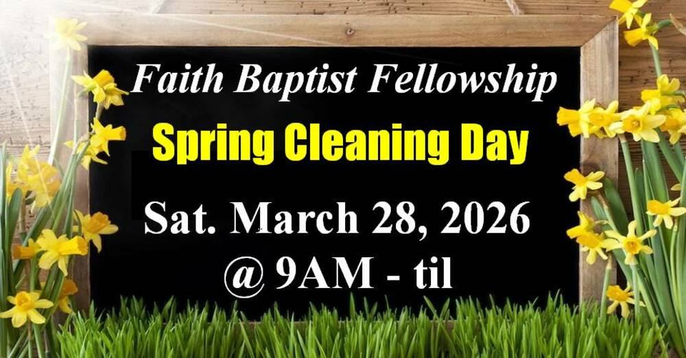 Spring Clean Up Day