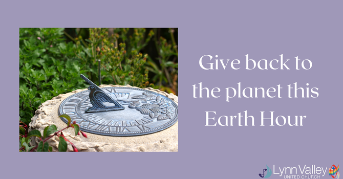 Give back to the planet this Earth Hour! image