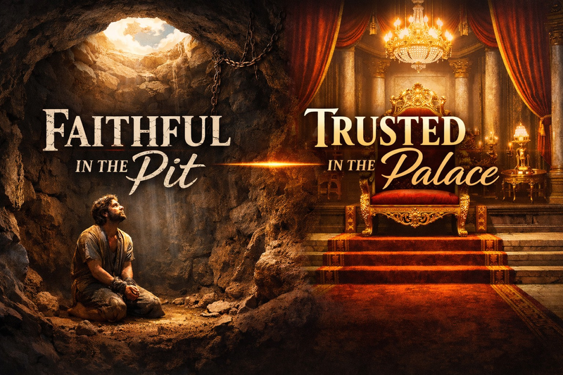 Faithful in the Pit-Trusted in the Palace