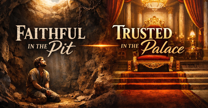 Faithful in the Pit-Trusted in the Palace