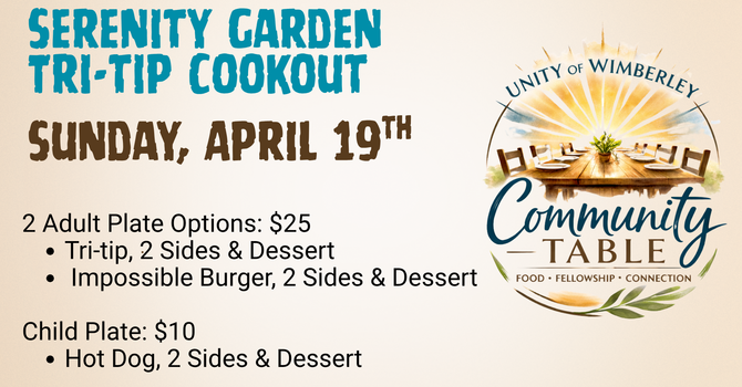 Serenity Garden Cookout