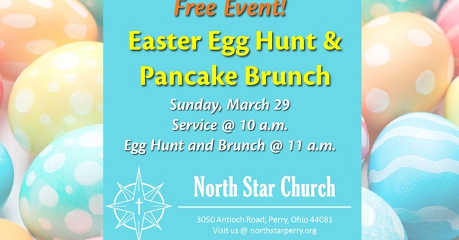 Pancake Brunch & Easter Egg Hunt