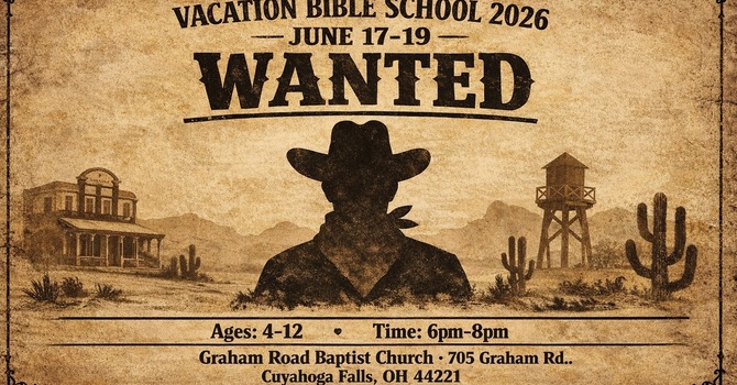 "WANTED" - Vacation Bible School 2026
