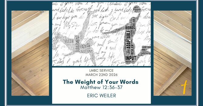 Bulletin for Sunday, March 22nd, 2026