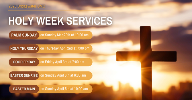 Holy Week Service
