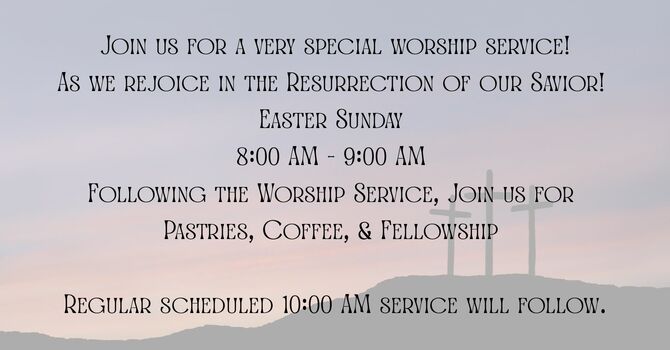 Resurrection Worship Service
