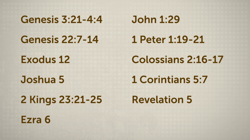 Jesus, Our Passover Lamb