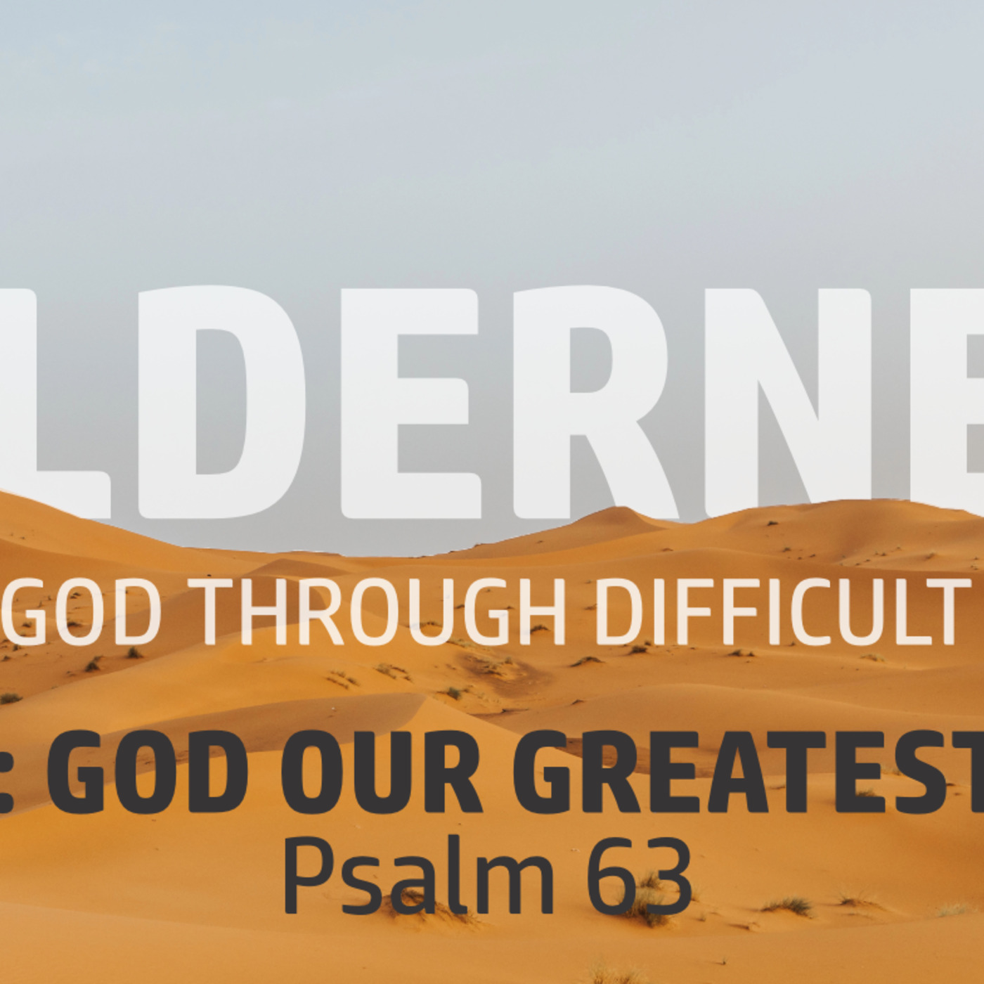 David: God Our Greatest Need episode artwork
