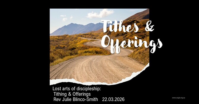 The Lost Art of Discipleship: Generosity And Giving