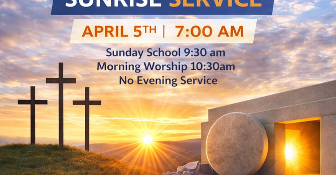 Easter Sunrise Service
