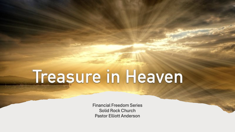 Treasure in Heaven