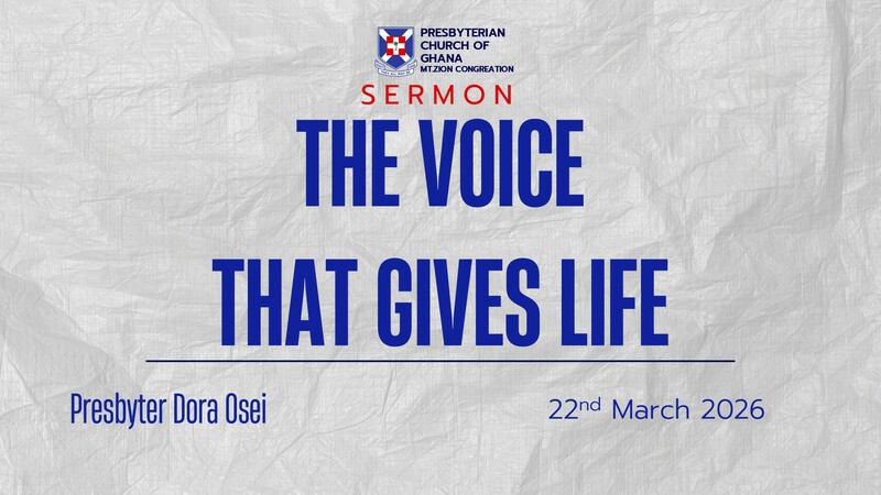 The Voice That Gives Life