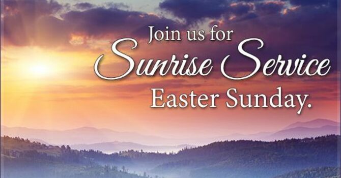 Sunrise Service