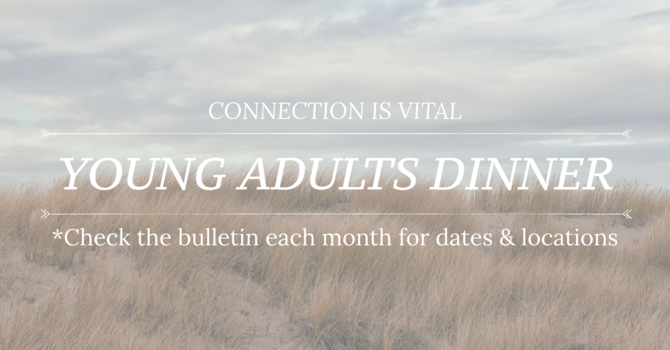Young Adults Dinner