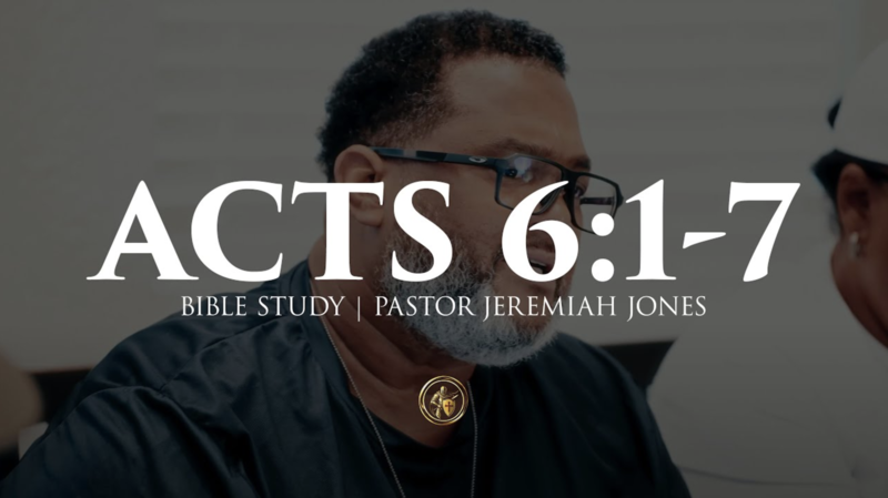 ACTS 6:1-7 | BIBLE STUDY | 7.15.25