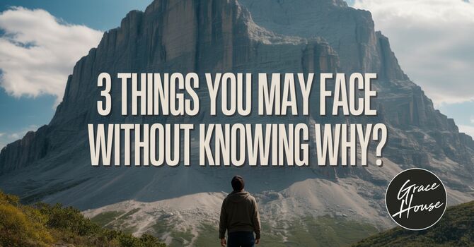3 Things You May Face Without Knowing Why (?)