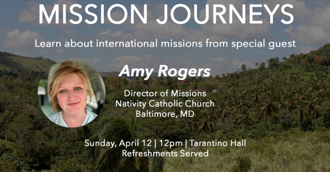 Guest Speaker on International Missions