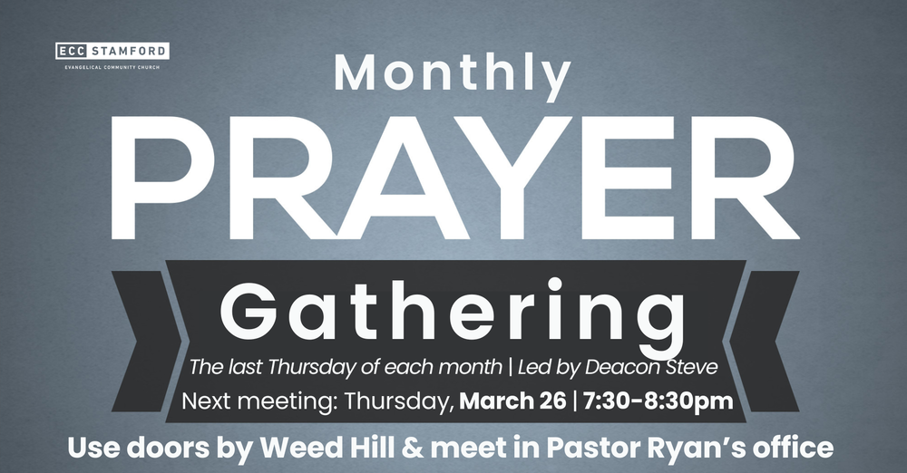 Monthly Prayer Gathering