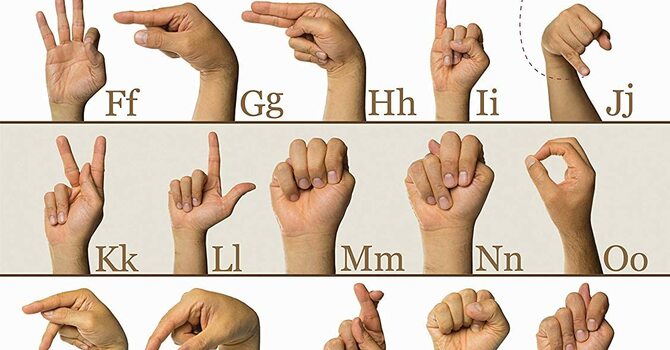 Sign Language Class