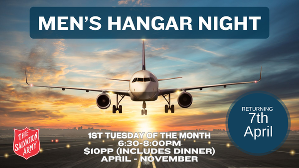 MEN'S HANGAR NIGHT