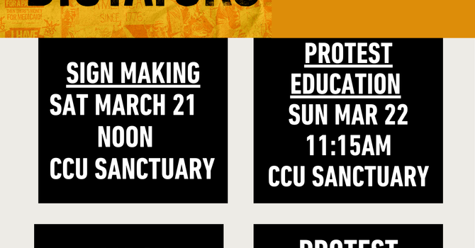 No Dictators III Protest