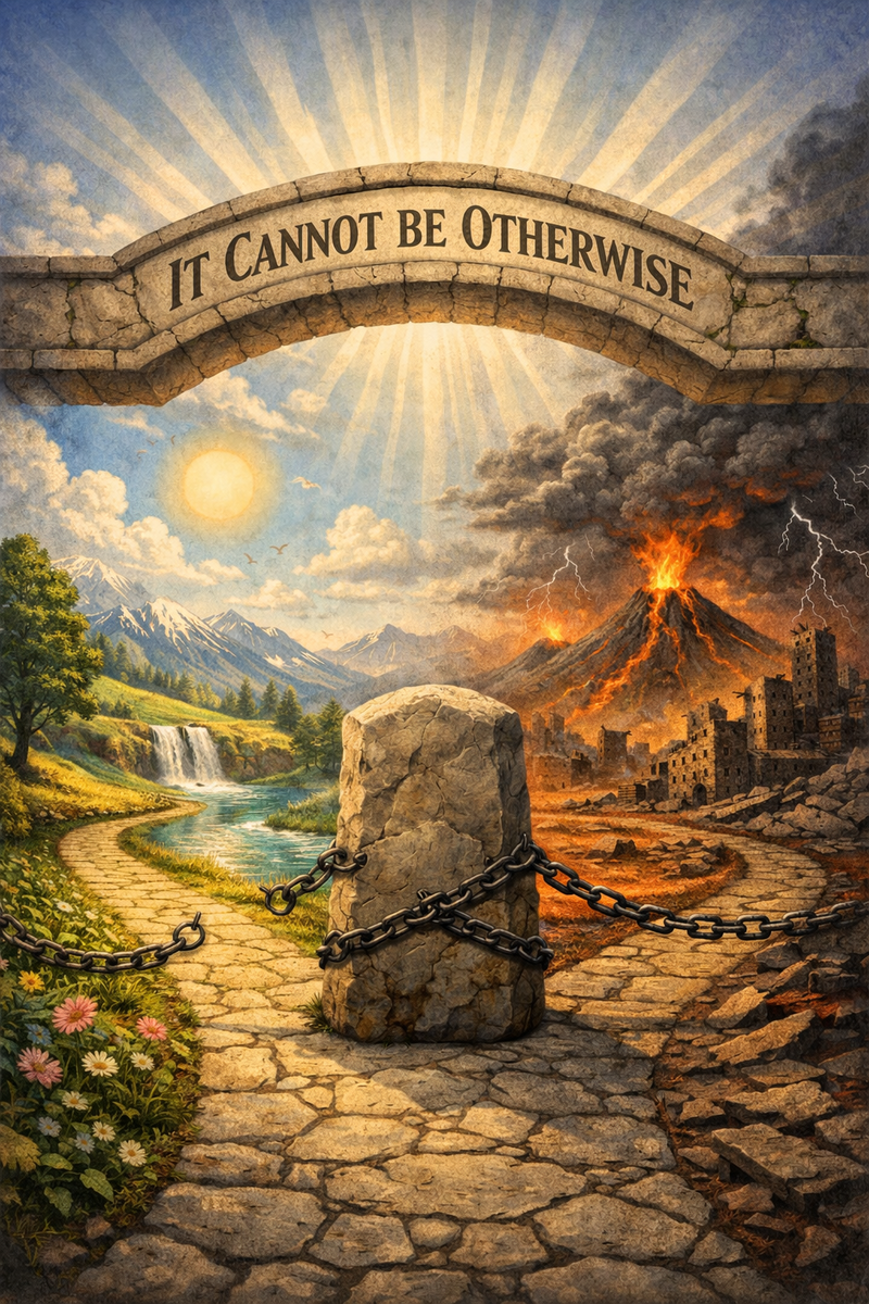 IT CANNOT BE OTHERWISE