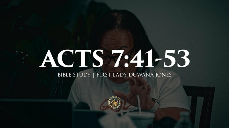 ACTS 7:41-53 | BIBLE STUDY | 8.5.25