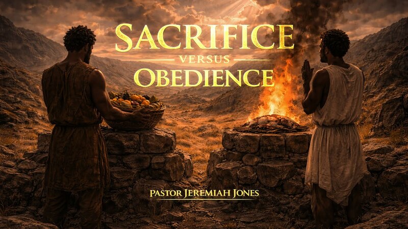 SACRIFICE VS OBEDIENCE, PART l | SERMON | 1.24.26