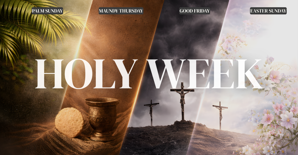 Holy Week Schedule