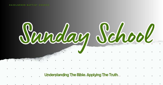 Sunday School 10:00 am