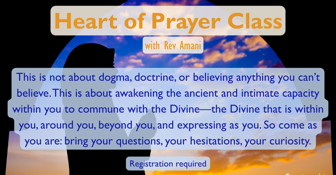 Heart of Prayer Class