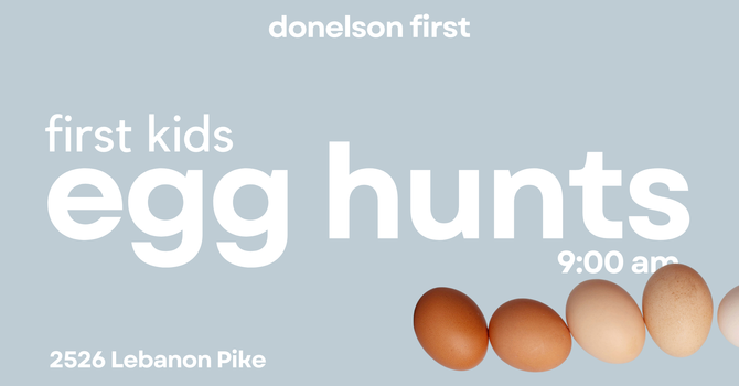 First Kids Easter Egg Hunt