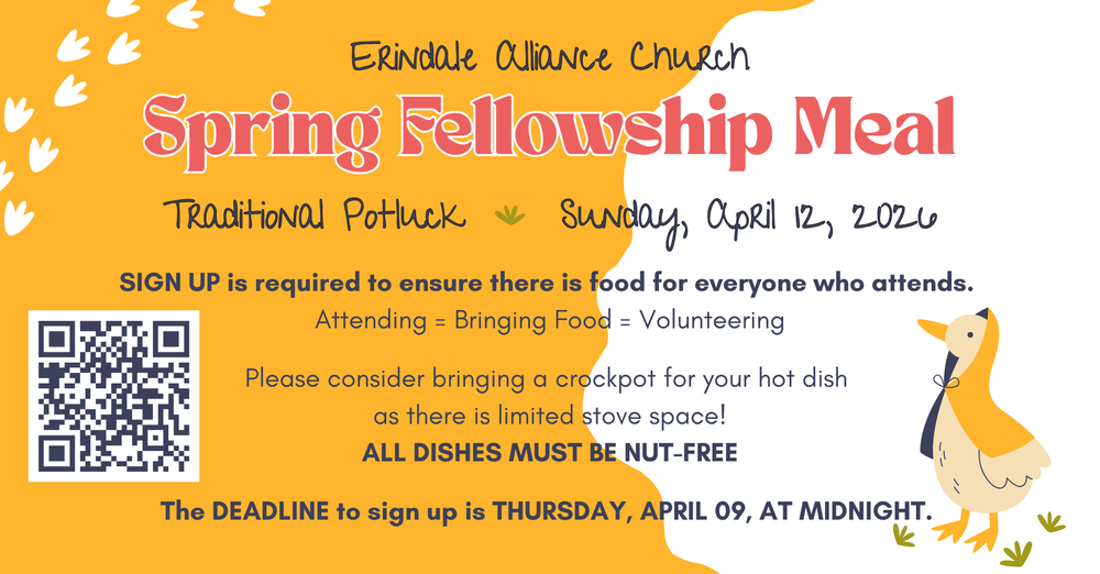 Spring Fellowship Meal