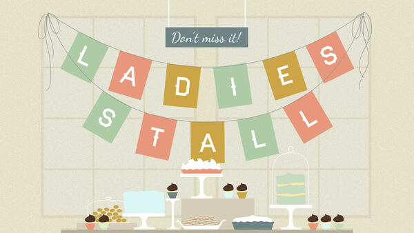 Ladies Fellowship Easter Stall