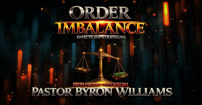 ORDER IMBALANCE: EFFECTS & STRATEGIES (FROM PROMISE TO POISON), PART 1 | SERMON | 2.21.26