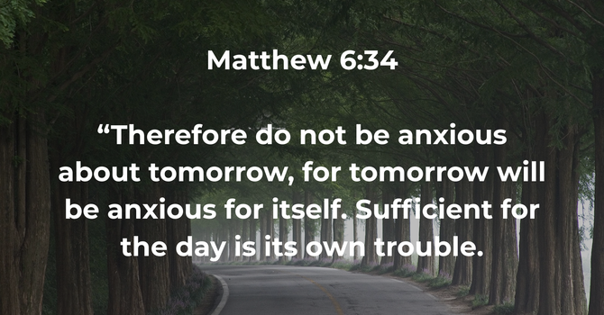 Matthew 6:34 image