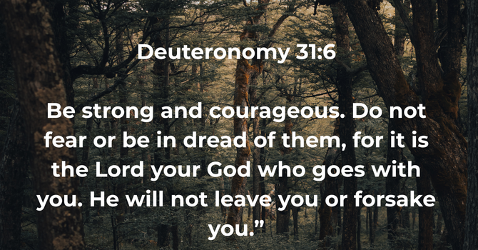 Deuteronomy 31:6 image