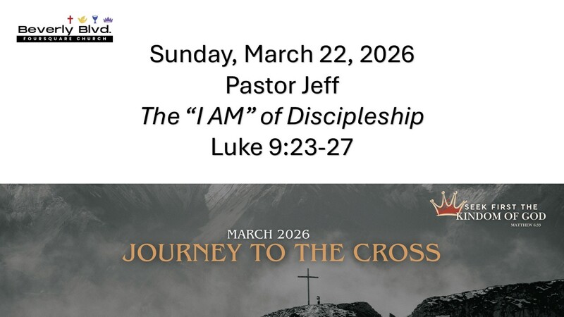 The “I AM” of Discipleship