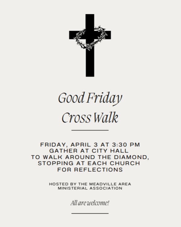 Good Friday Cross Walk