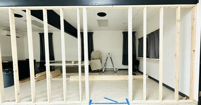 Fellowship Hall Changes  image