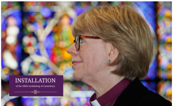 The Installation of the Archbishop of Canterbury
