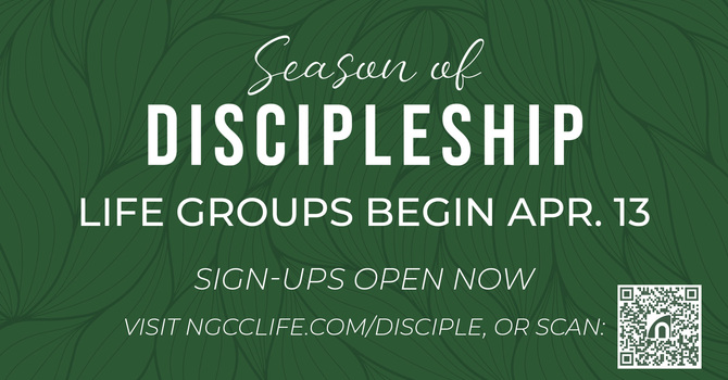 LIFE GROUP SIGN UPS