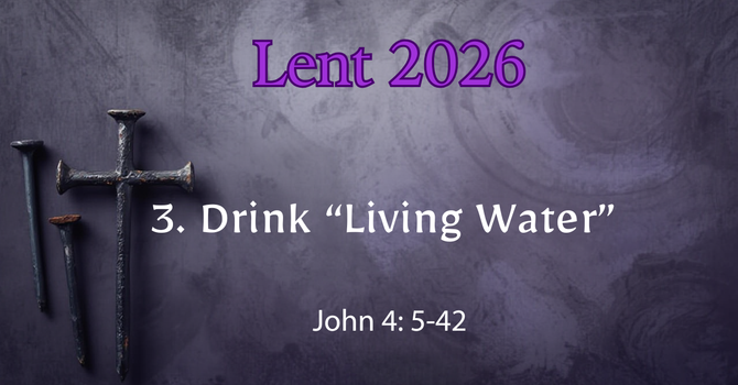 Drink Living Water