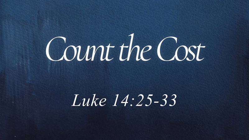 Count the Cost