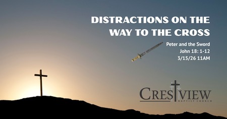Distractions on the way to the cross